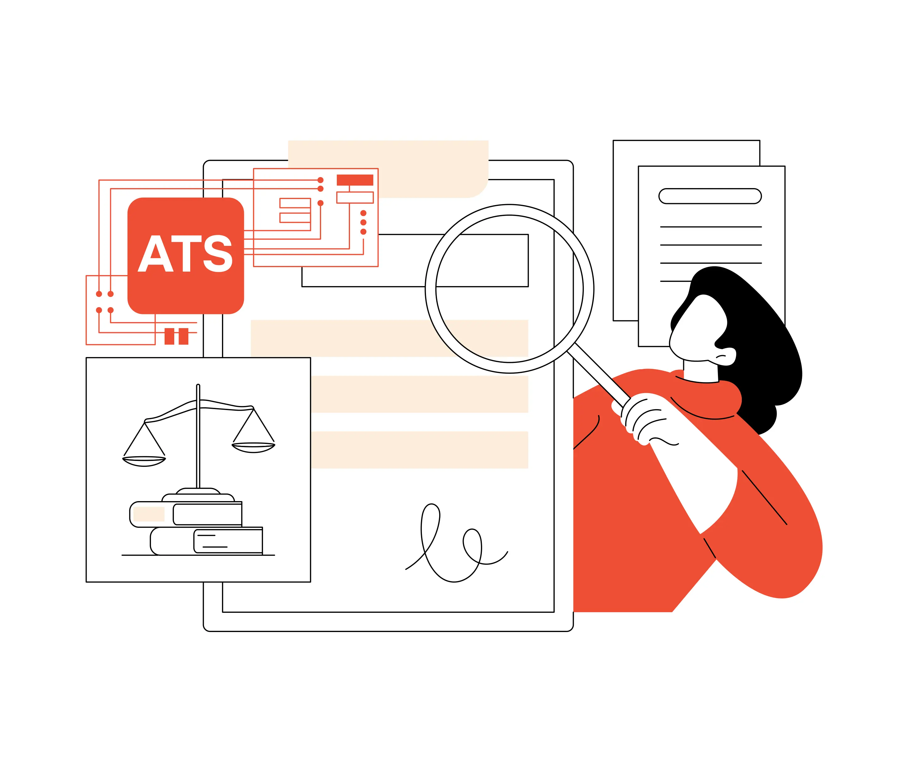 ATS filter versus human recruiter comparison